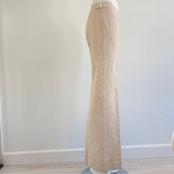 The wright beige wide leg pants - Picture 1 of 15
